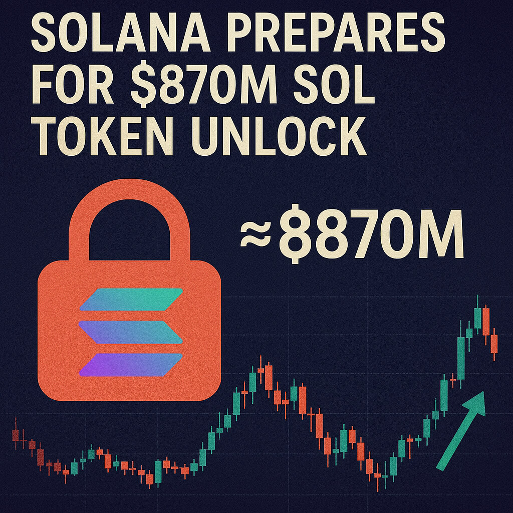 Solana Prepares for $870M SOL Token Unlock